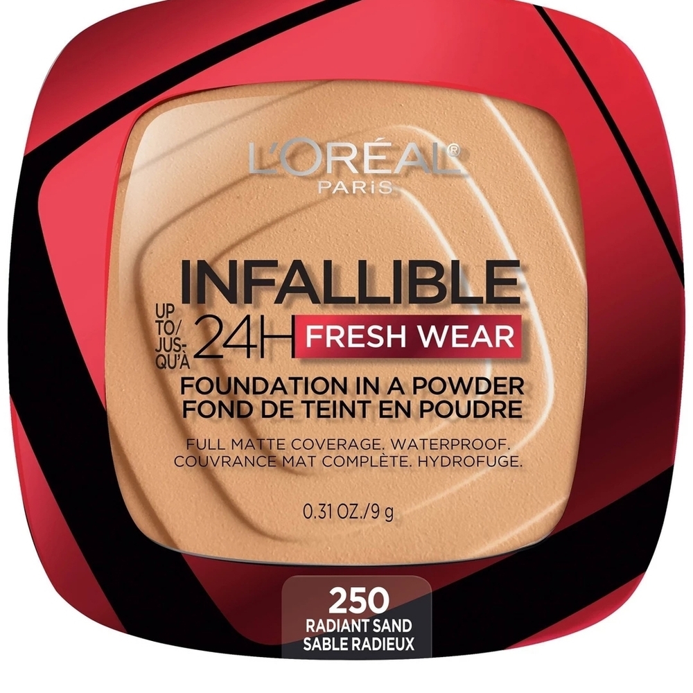 L'Oréal Infallible Fresh Wear Powder Foundation - 250 Radiant Sand